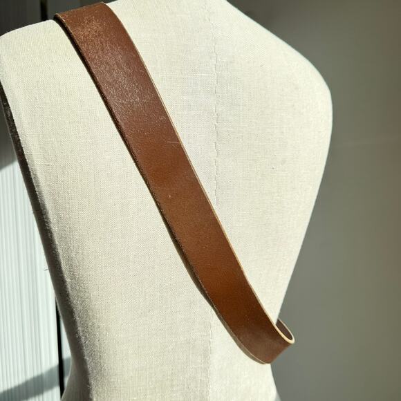 GAP Brown Leather Belt Men’s Size 38 Made in USA - Picture 6 of 6